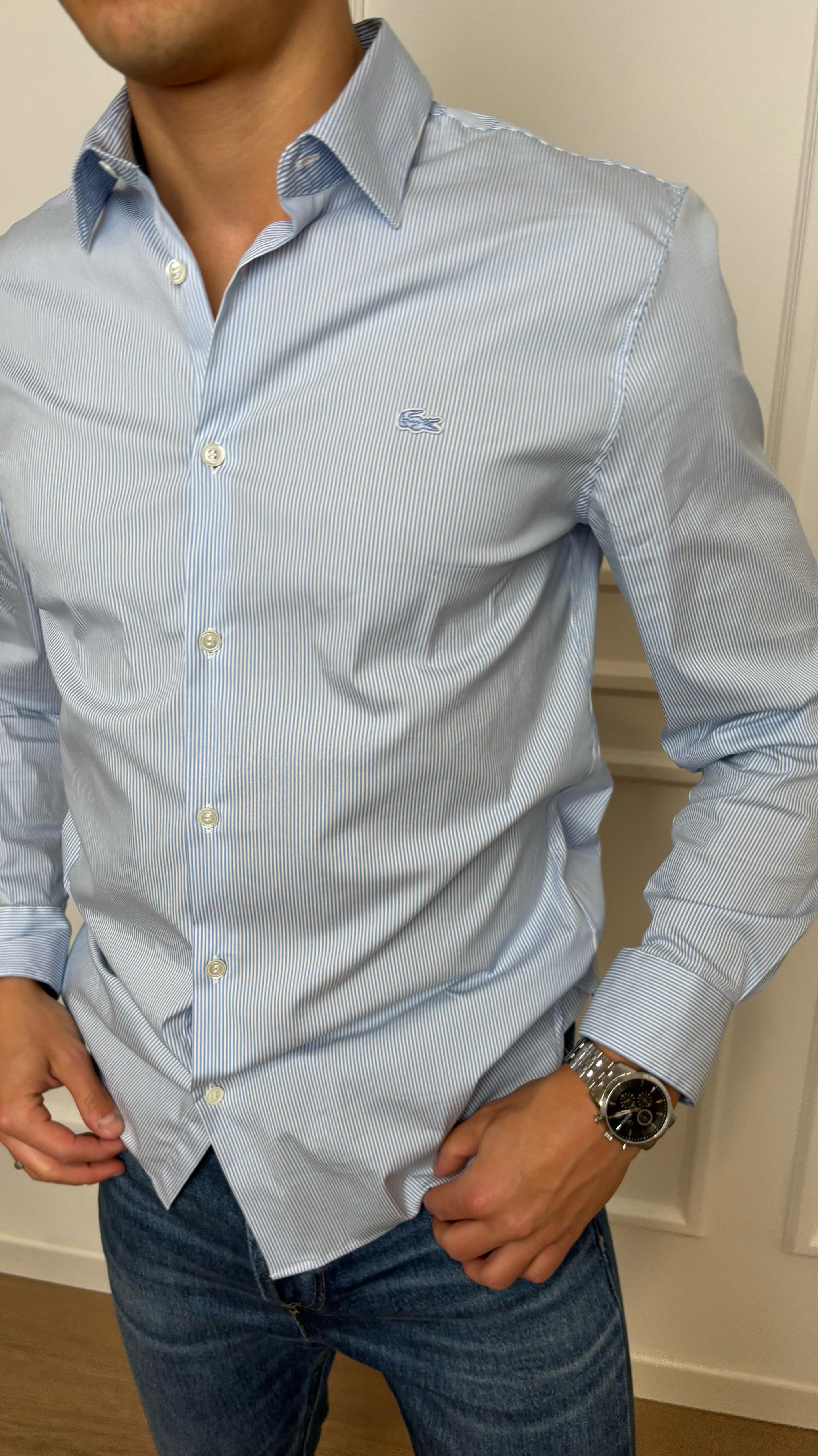 Camicia slim fit Lacoste CH0198 00 F6Z