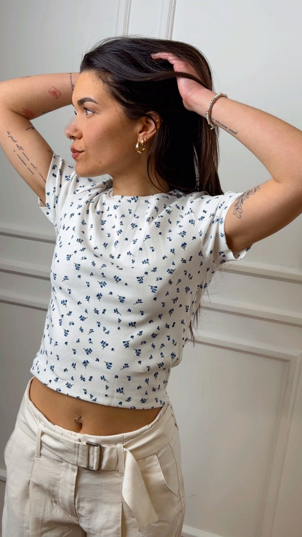T-Shirt provenzale Fenja Only