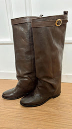 Stivale alto con fibbia DF 124 Divine Follie