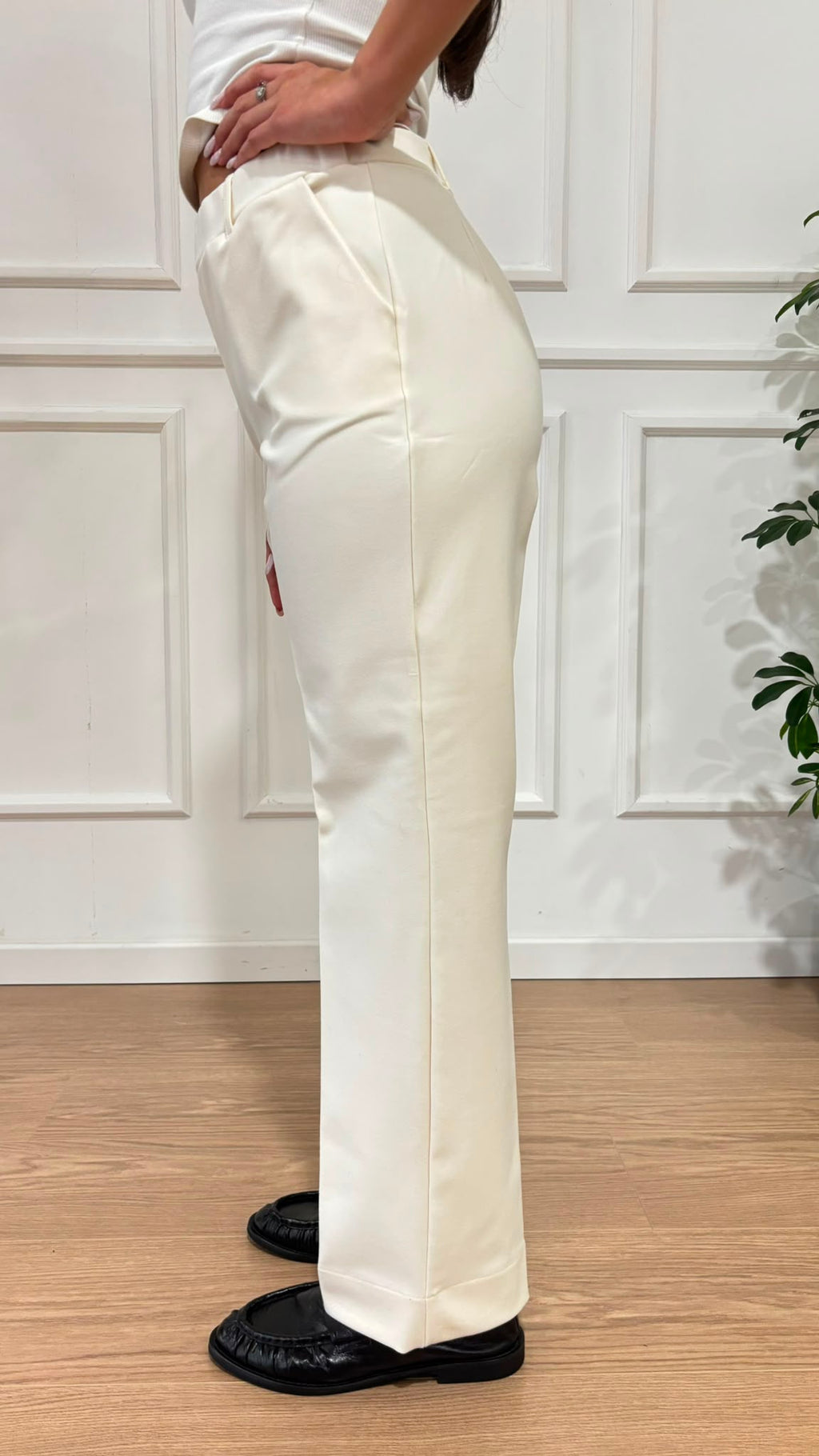 Pantalone straight Ragno DB24PP