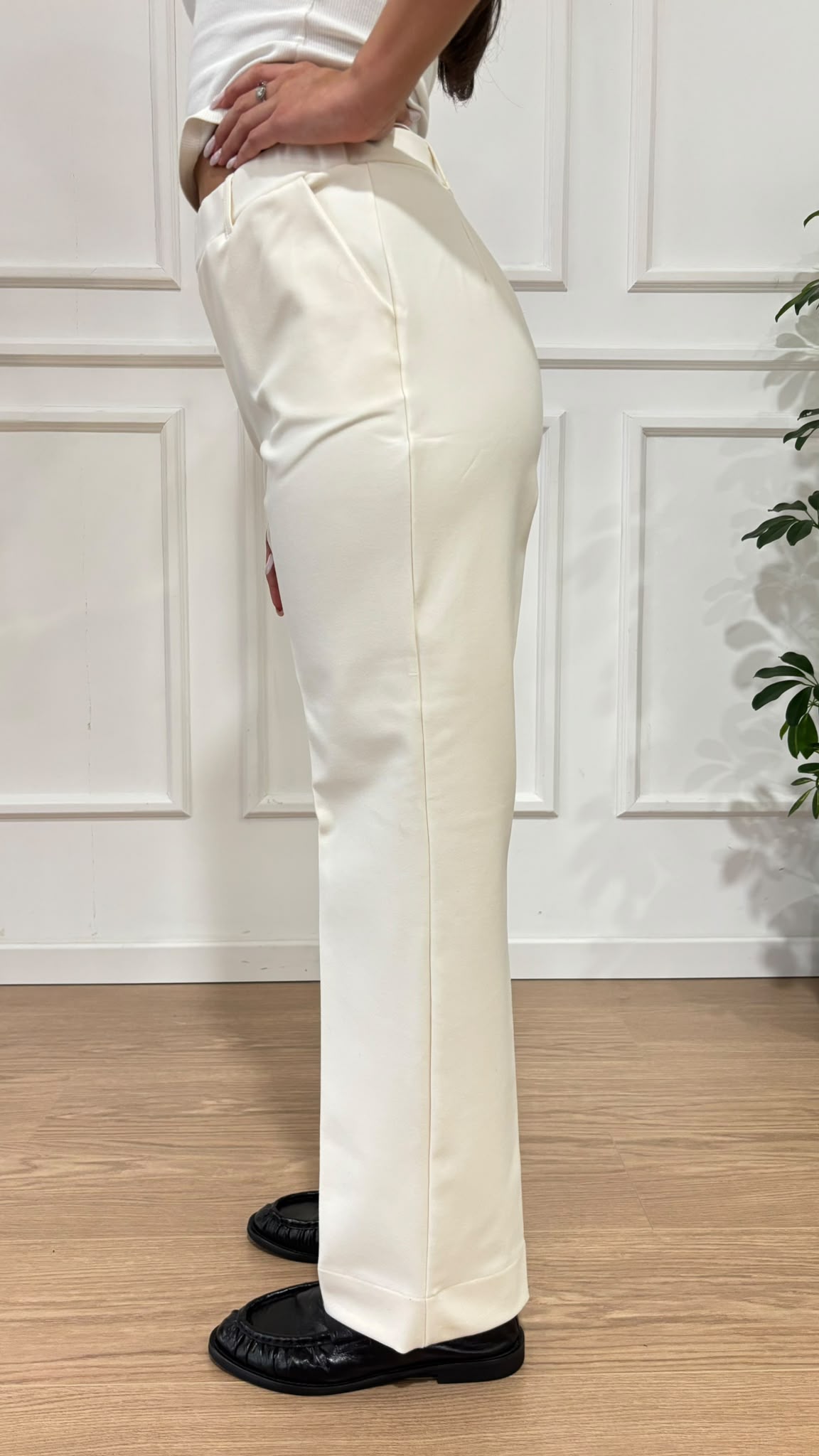 Pantalone straight Ragno DB24PP