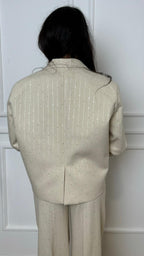 Blazer corto strass Vicolo TD0437