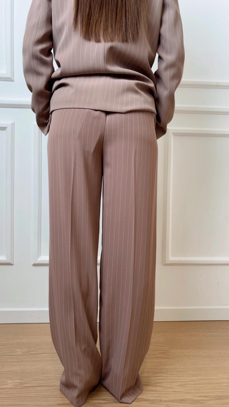 Pantalone palazzo gessato Imperial P4L0LAF