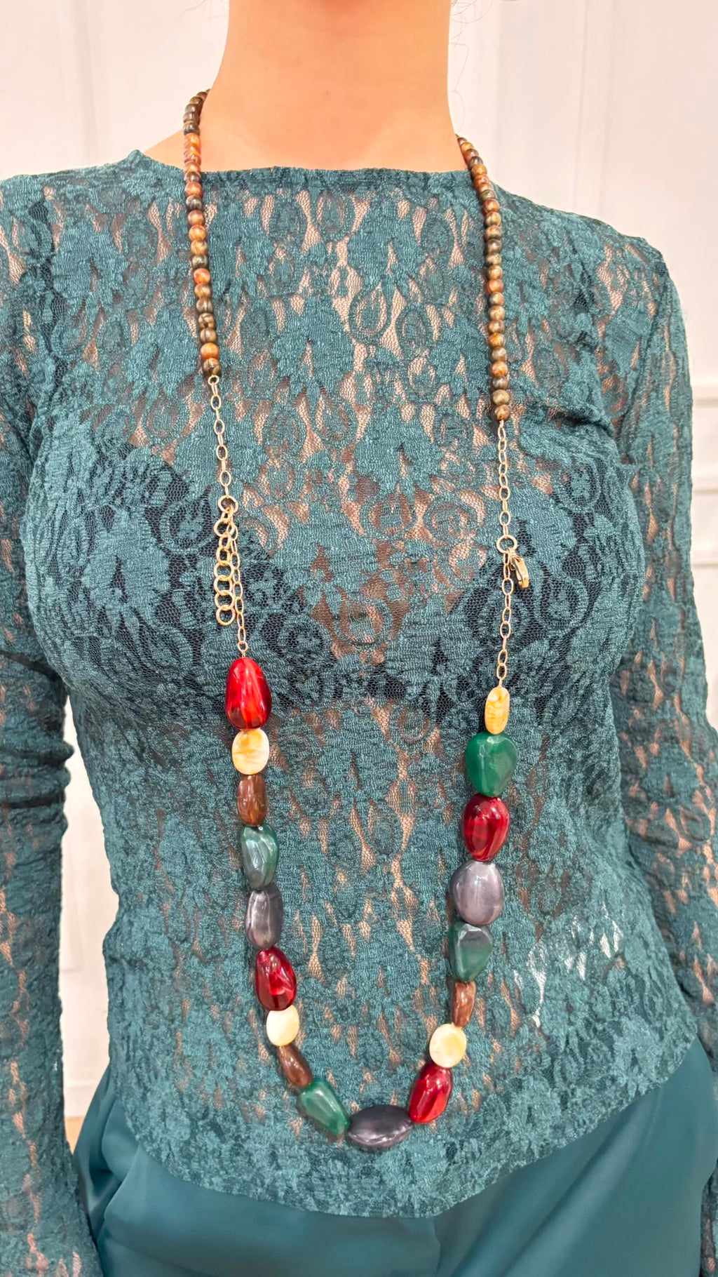 Collana con perle Papiro Emme Marella