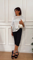 Leggins pois Tensione In 26P5373