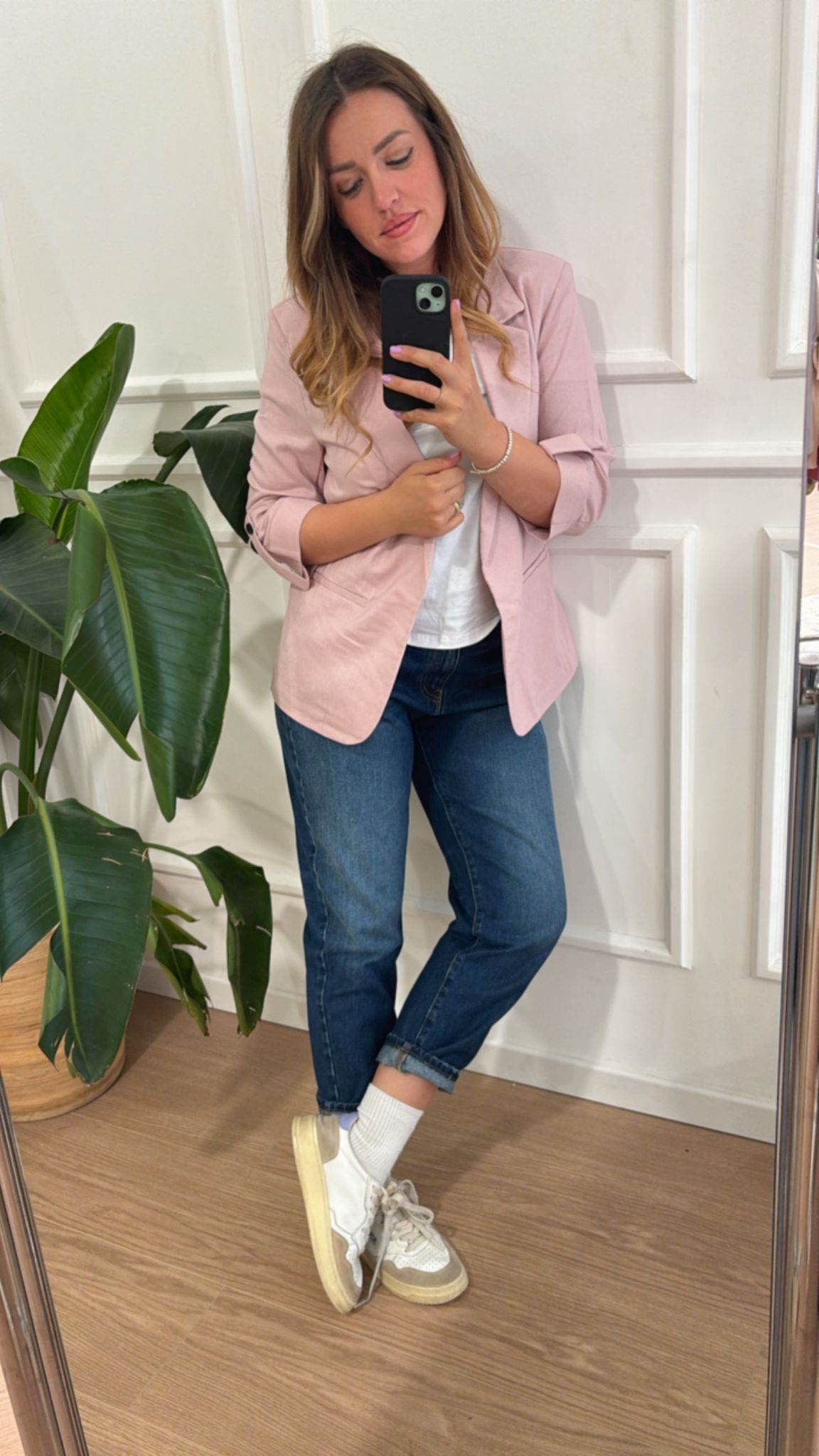 Blazer Caro Only 2395 rosa