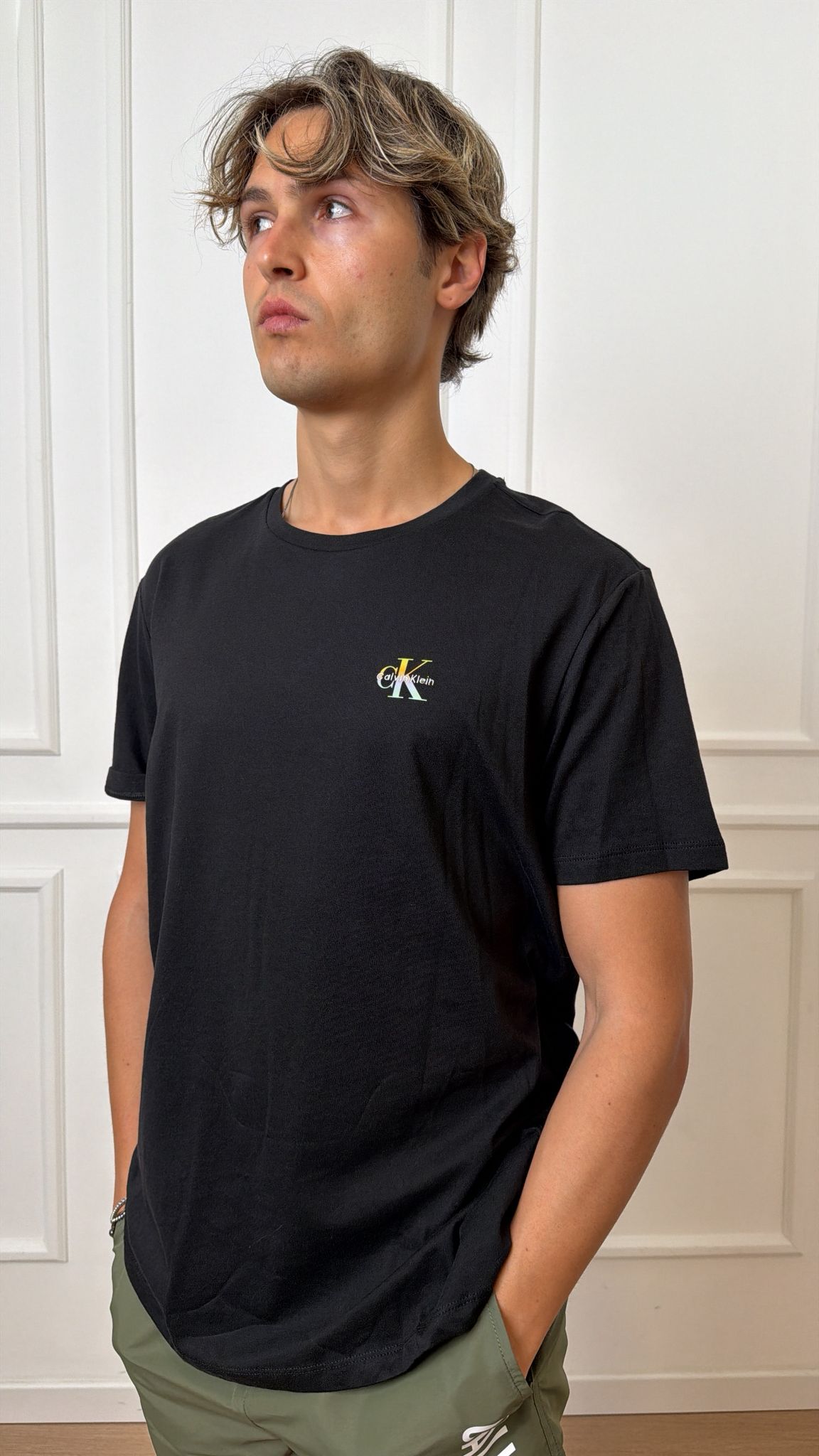 T-shirt lounge Calvin Klein LV00NM3022 UB1