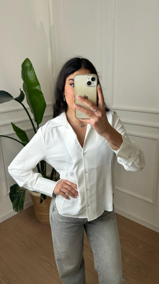 Camicia colletto Susy Mix 25Y8 bianco