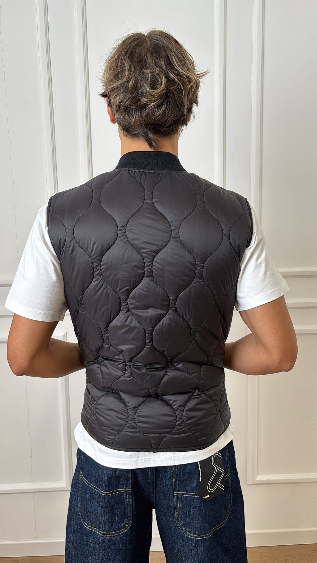 Gilet trapuntato Imperial L75028515G nero