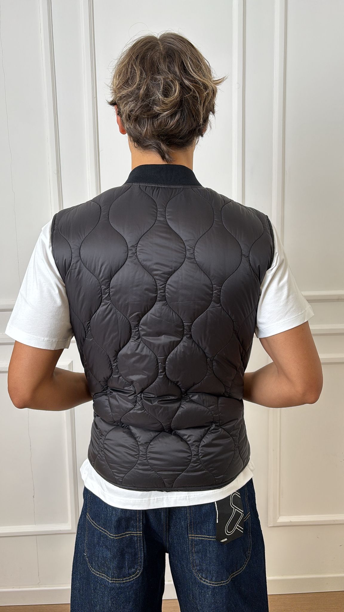 Gilet trapuntato Imperial L75028515G nero