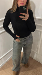 T-shirt dolcevita UF0201 Vicolo Nero