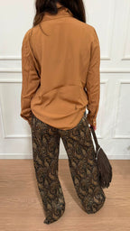 Blusa misto seta Visone Emme Marella