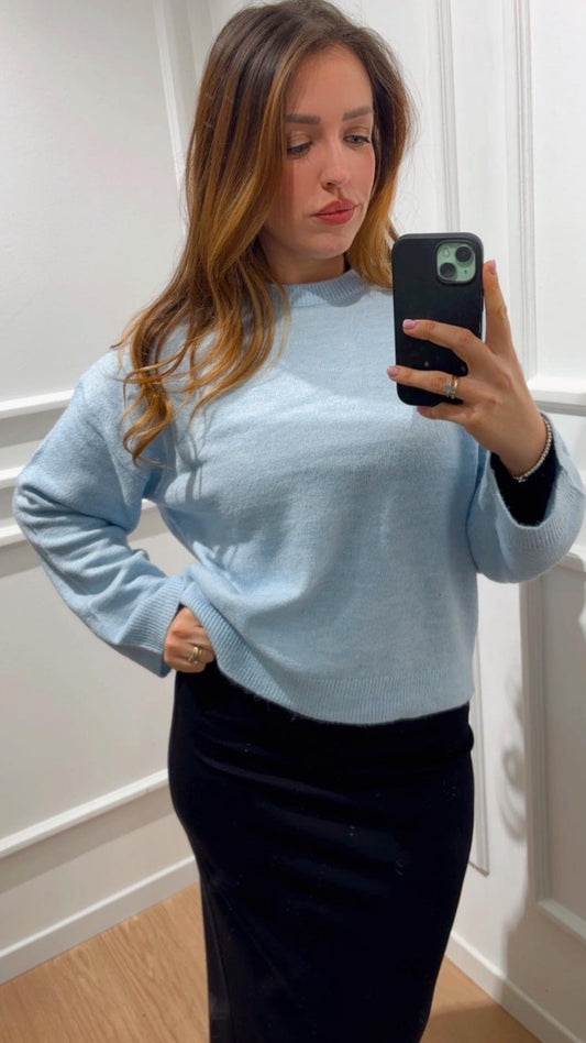 Maglia giro Simoni Only Azzurra