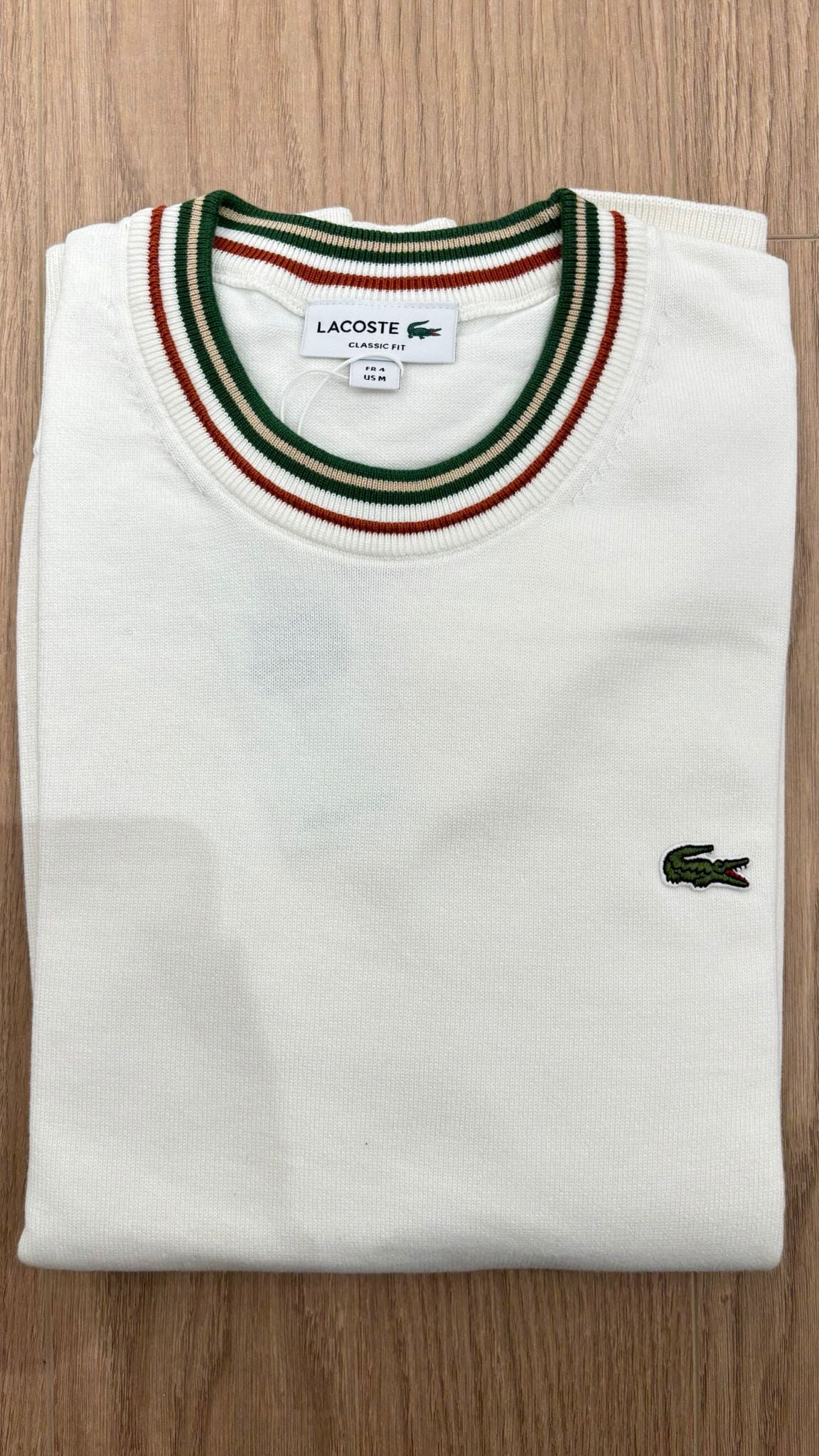 Maglione in cotone Lacoste AH5158 00 X0N