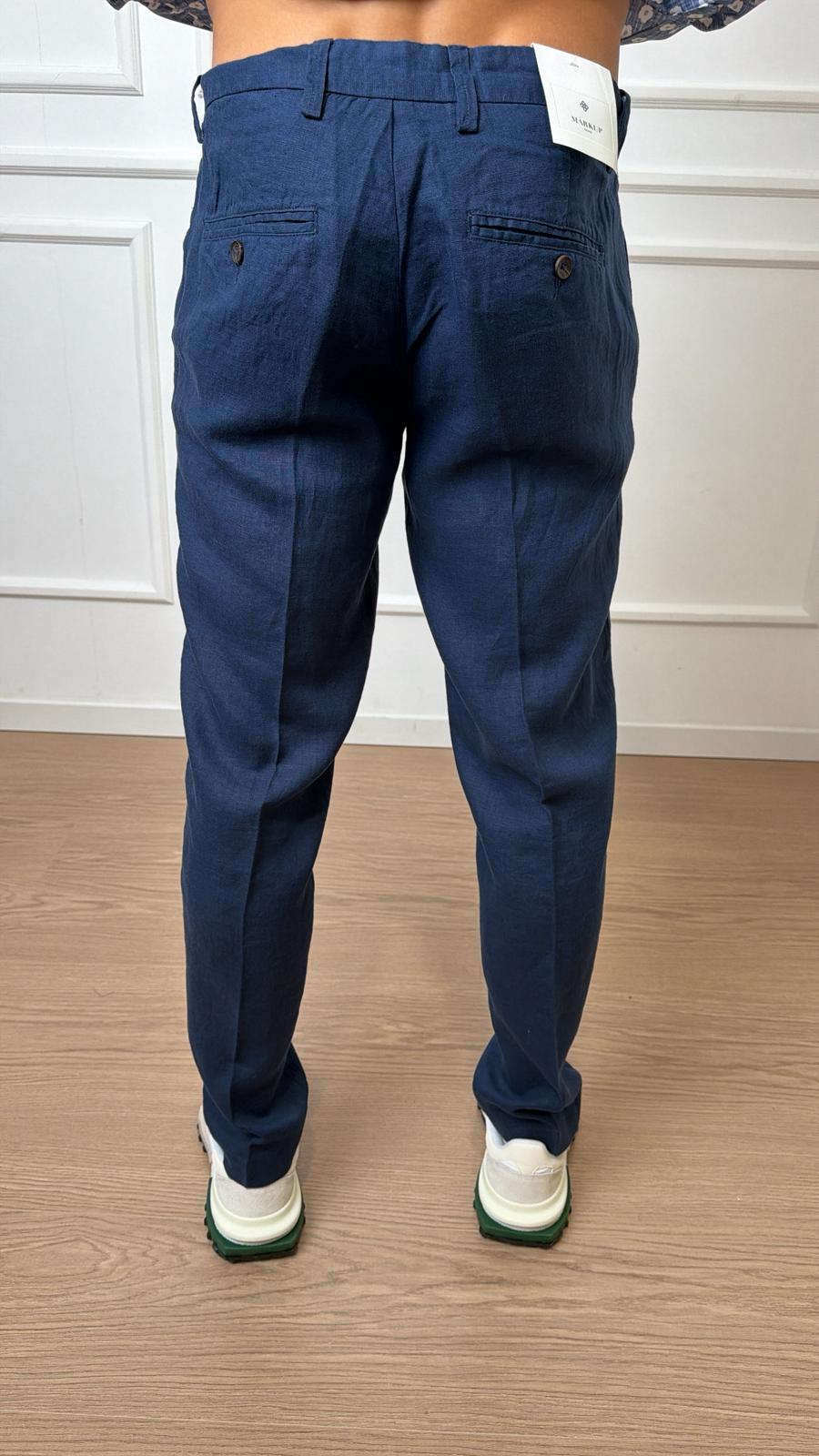 Pantalone in lino MarkUp MK15106