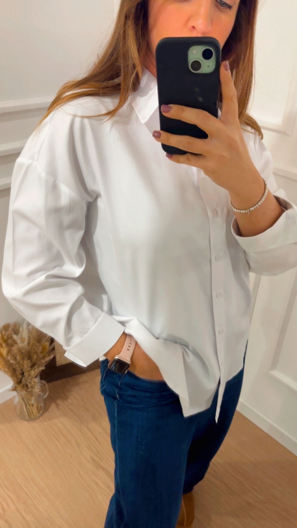 Camicia over oxford Dixie C881Y044 bianca