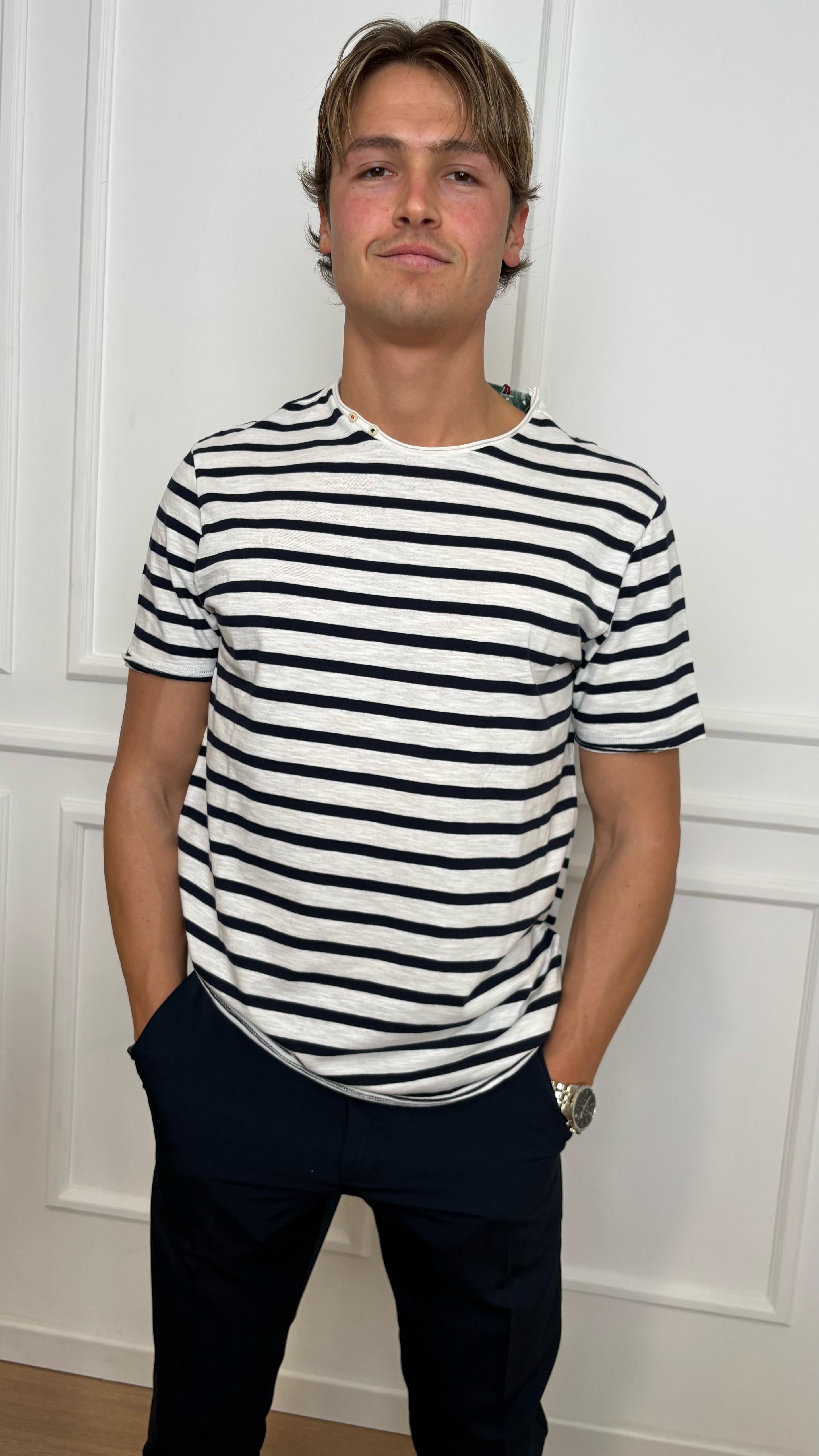 T-Shirt righe Trez M47679