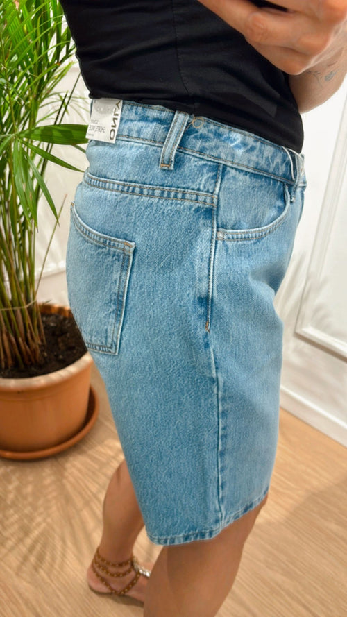 Bermuda denim vita alta Sonny Only 86465
