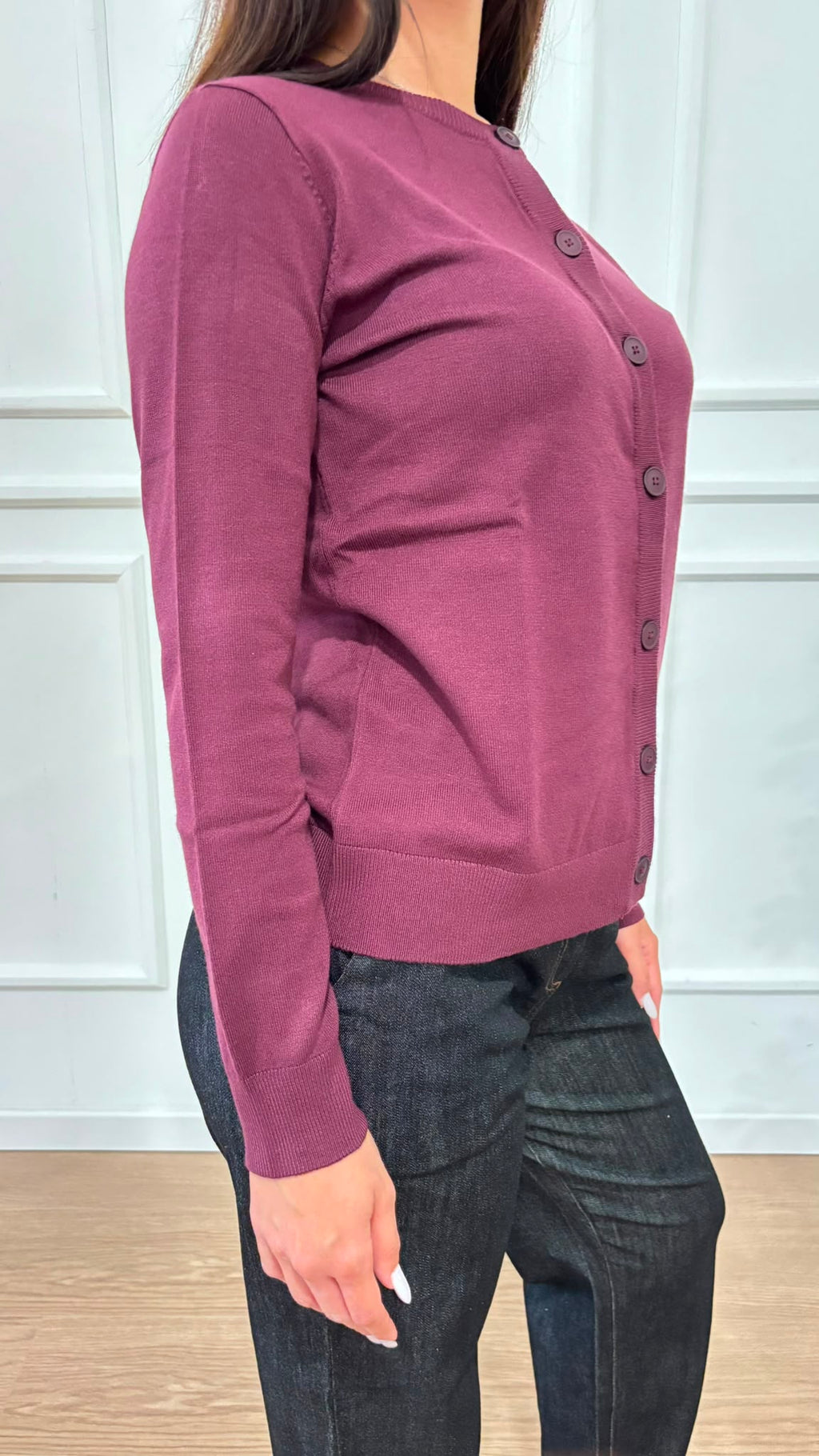 Cardigan bottoni Ragno DI44TN