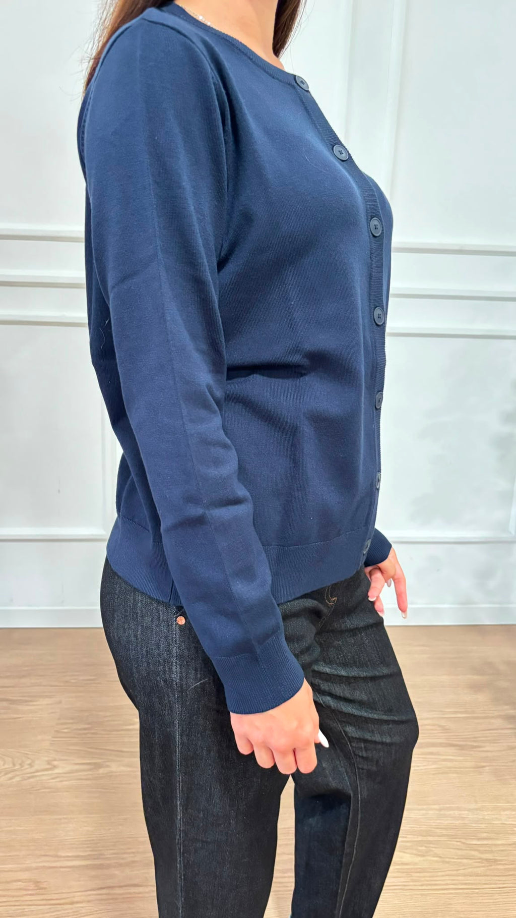 Cardigan bottoni Ragno DI44TN