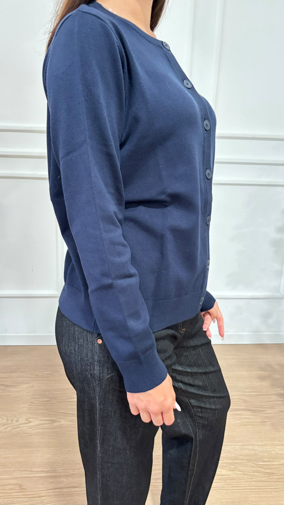 Cardigan bottoni Ragno DI44TN