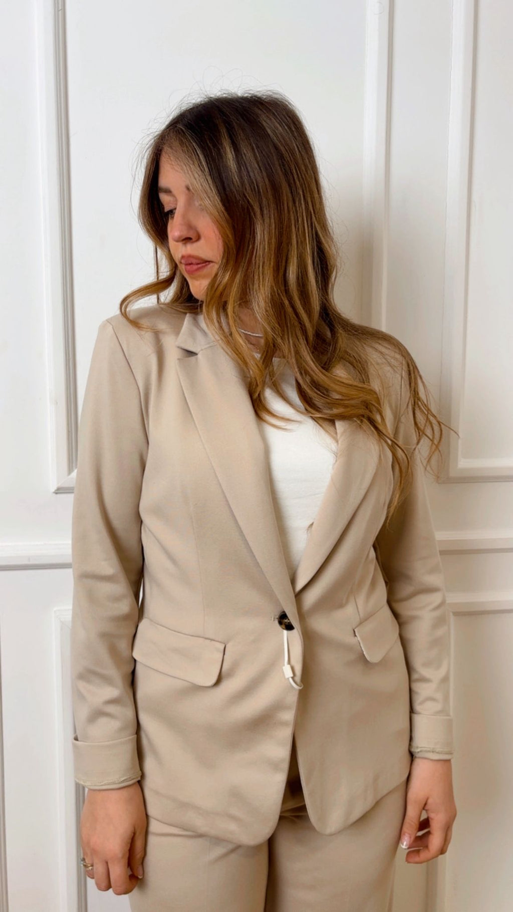 Blazer in jersey stretch Emme Marella Gamma 008