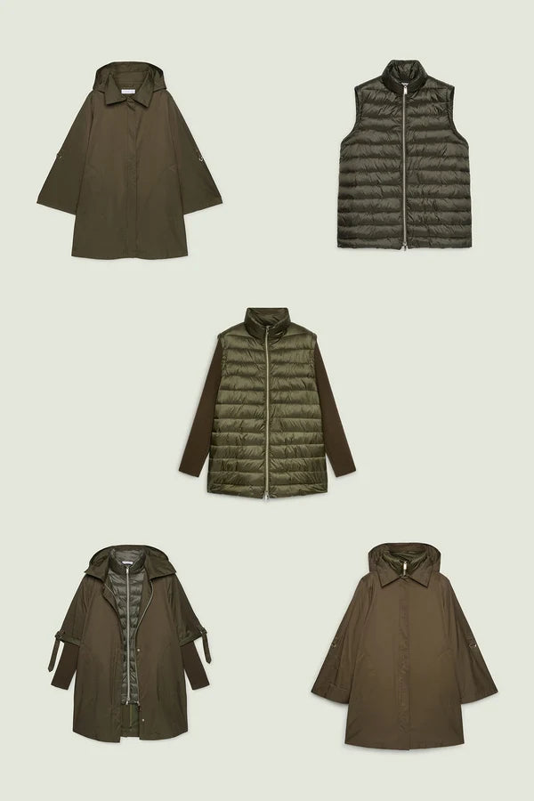 Parka '4 in 1' in cotone F026F001 LUISA VIOLA