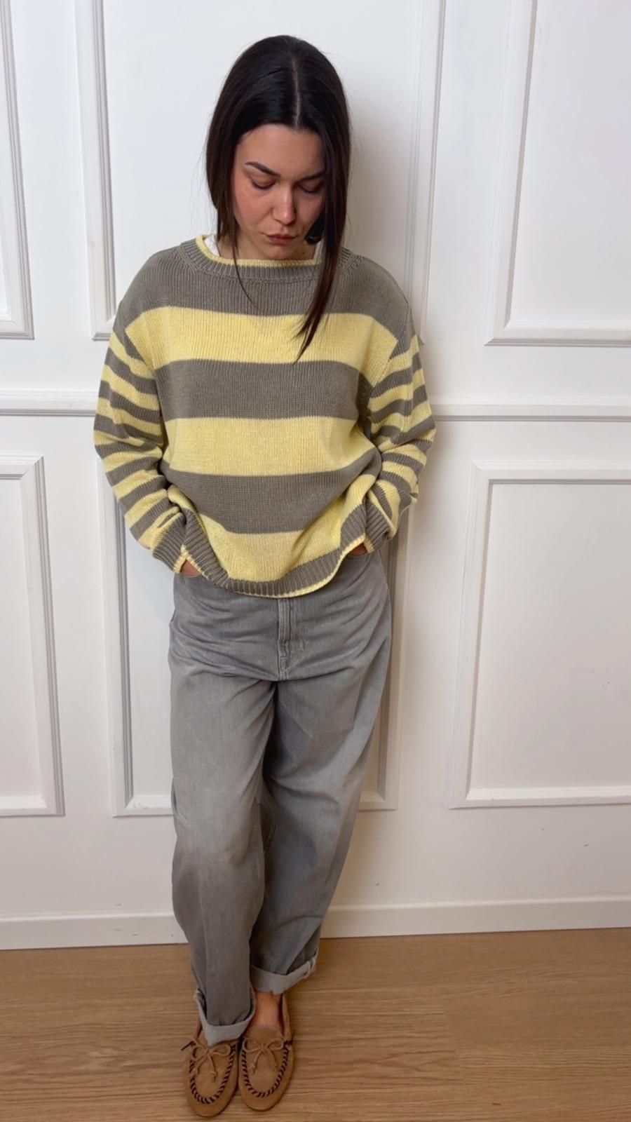 Jeans Laila relaxed fit Vicolo DAB5155 grigio