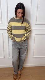 Jeans Laila relaxed fit Vicolo DAB5155 grigio