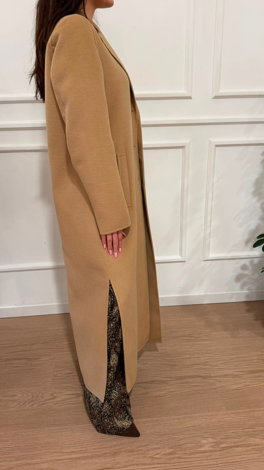 Cappotto in panno Acciuga Emme Marella