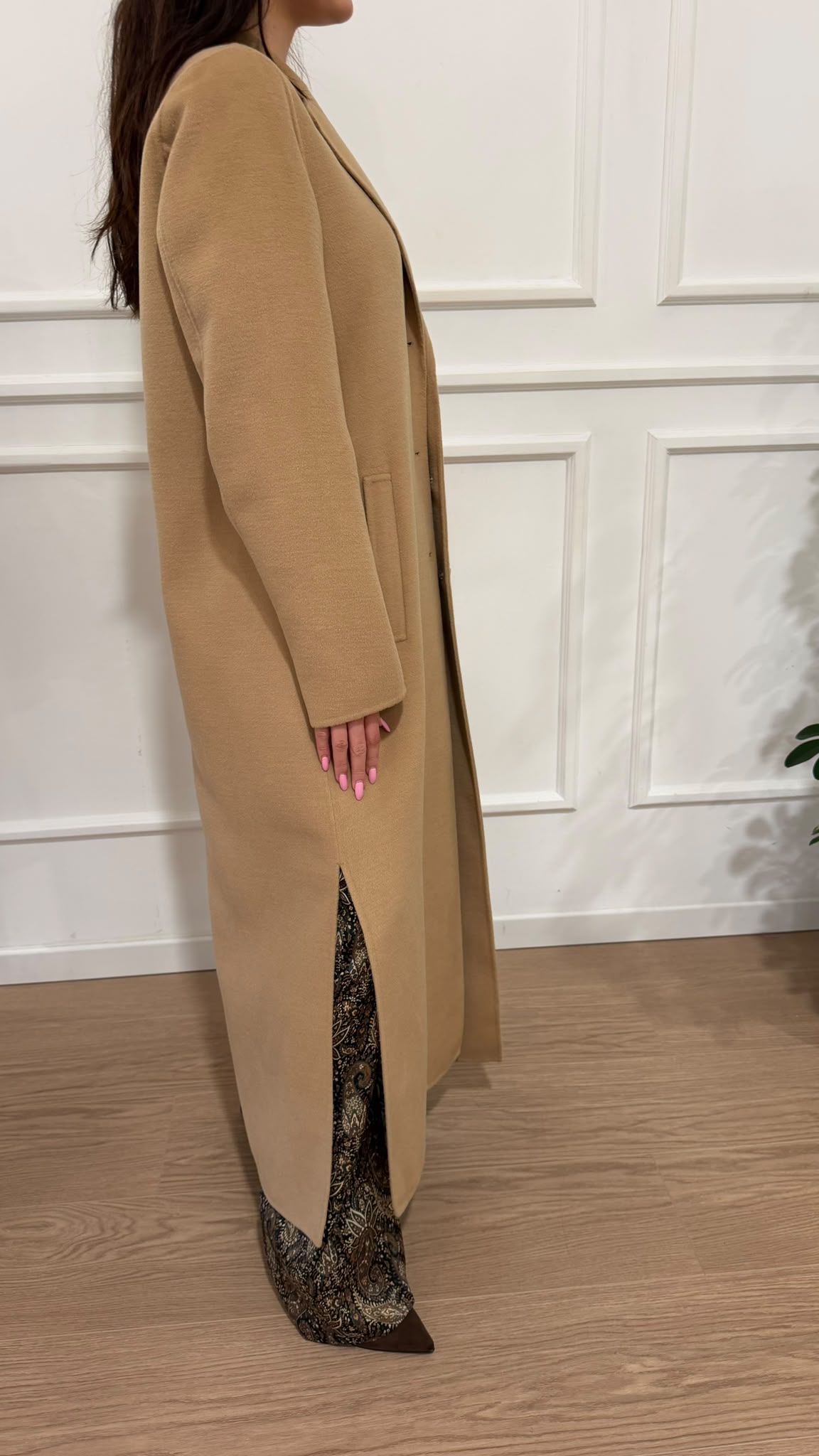Cappotto in panno Acciuga Emme Marella