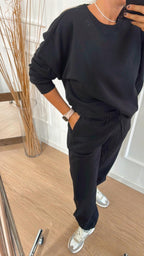 Felpa girocollo Only Best 15338727 Nera