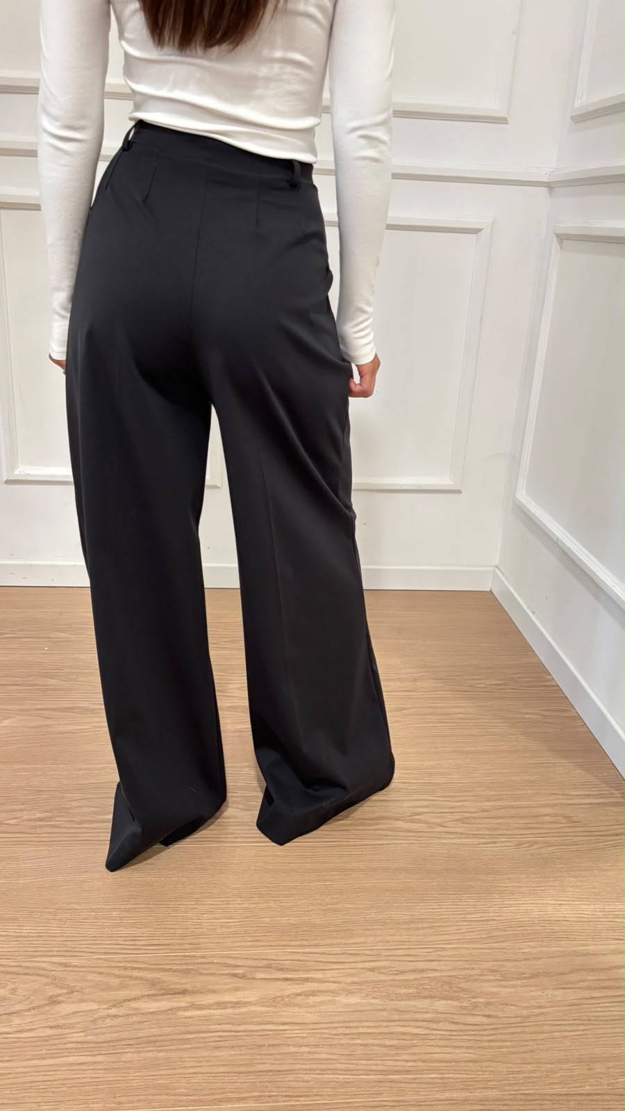 Pantalone wide leg Ragno DS82PA