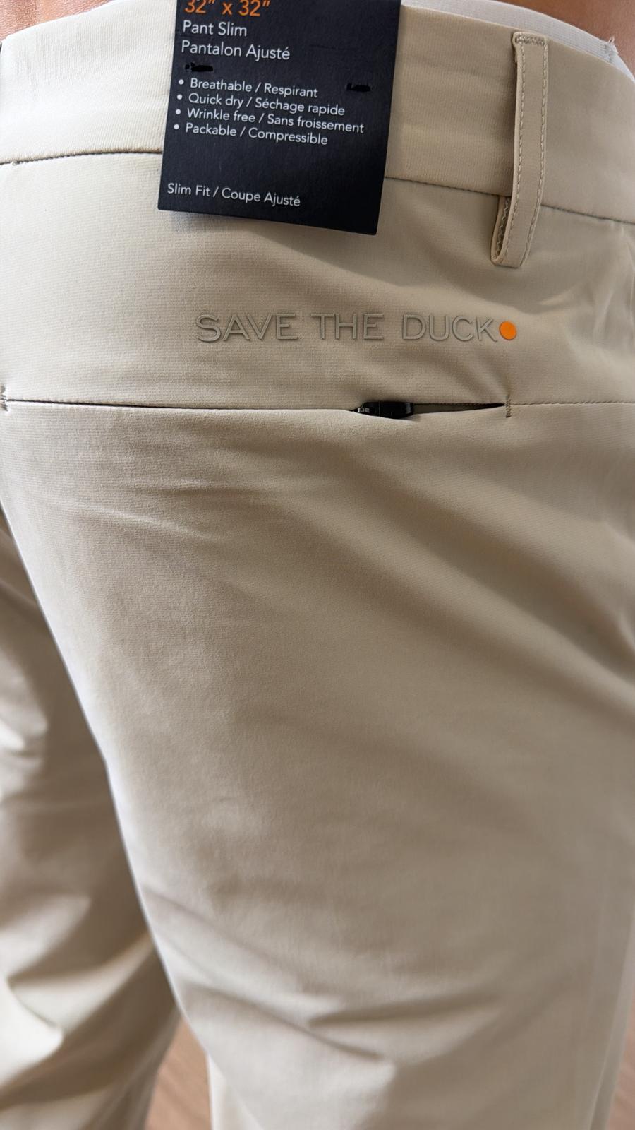 Pantaloni chino in nylon Save the Duck DP1843M