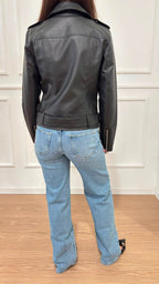 Chiodo biker mille Only 15357332 nero