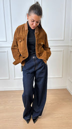 Bomber vera pelle Vicolo TD0147