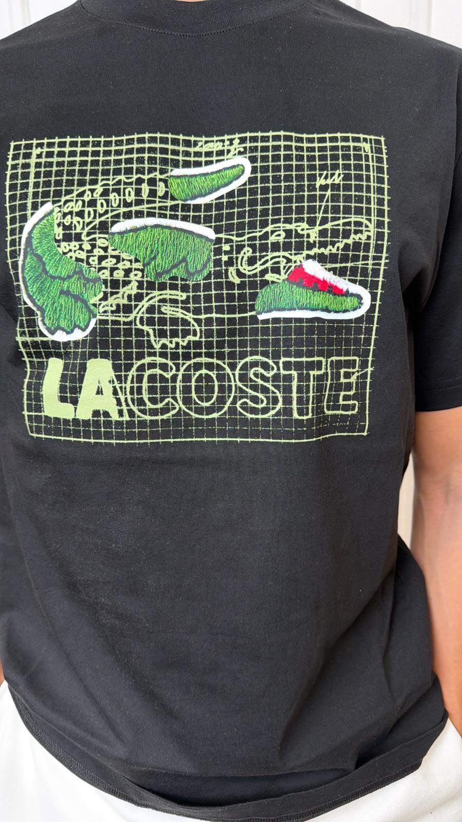 T-Shirt stampata Lacoste TH1446