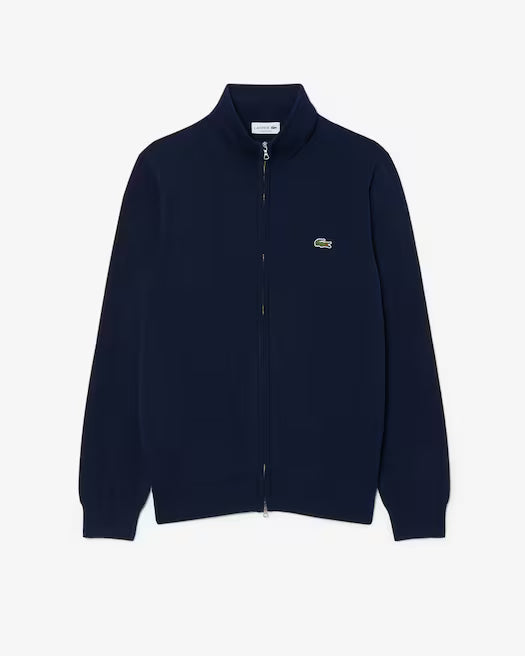Pullover con zip in cotone Lacoste AH1957 00 166