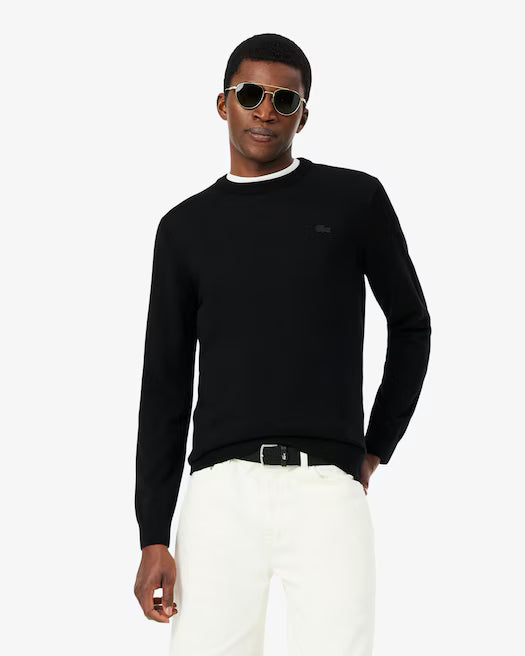 Maglia girocollo in lana merino AH1969 LACOSTE