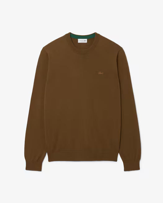 Maglia girocollo in lana merino AH1969 LACOSTE