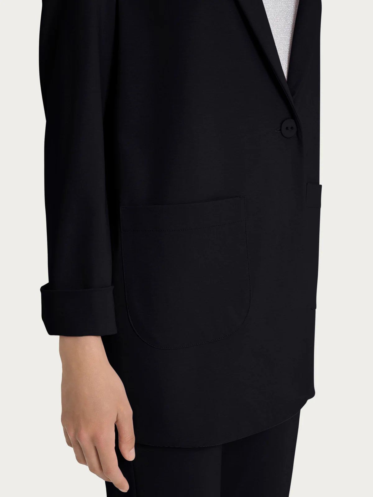 Blazer monopetto Ragno D293GA 020 Nero