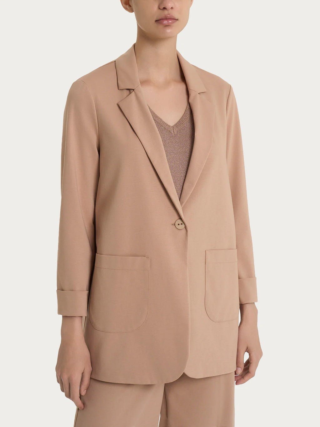 Blazer monopetto Ragno D293GA 020 Nero