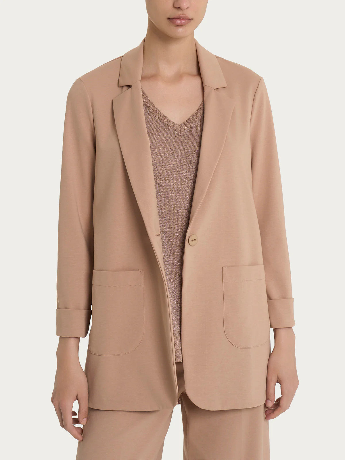 Blazer monopetto Ragno D293GA 020 Nero