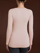 Maglia girocollo VISCOSA Ragno D794A9 rosa