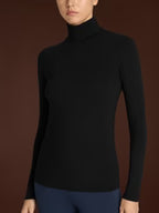 Dolcevita in viscosa Ragno D794AK Nero