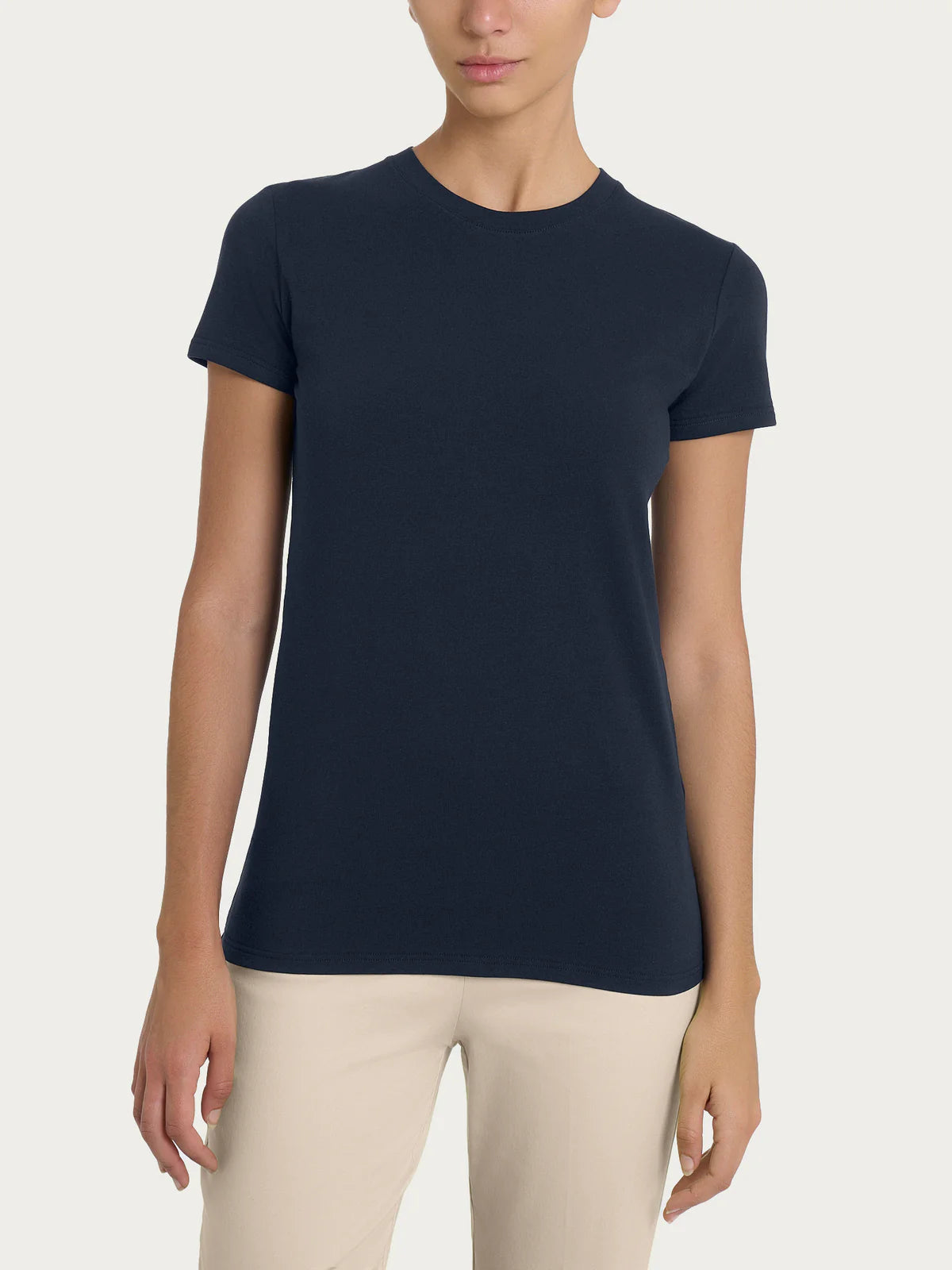 T-Shirt girocollo Ultra Light Ragno DN17TJ