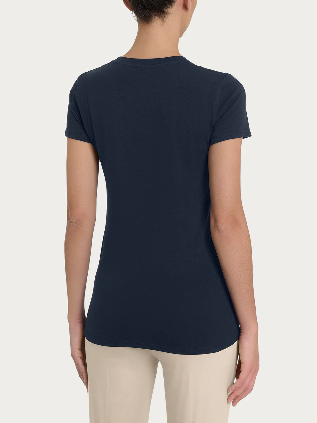 T-Shirt girocollo Ultra Light Ragno DN17TJ
