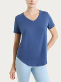 T-Shirt scollo V Ultra Light Ragno DN17TN