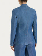 Blazer in denim leggero Ragno DN18G9