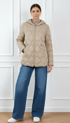 Piumino puffer con cappuccio DP02KB RAGNO